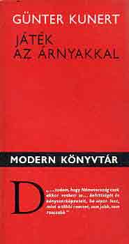 G�nter Kunert - J�t�k az �rnyakkal