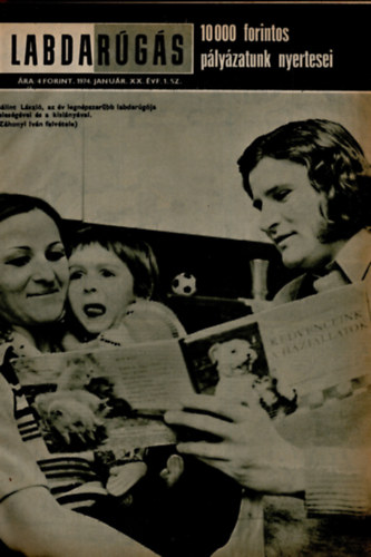Hoffer Jzsef   (szerk) - Labdargs 1974. ( XX. vfolyam 1-12. sz. teljes )
