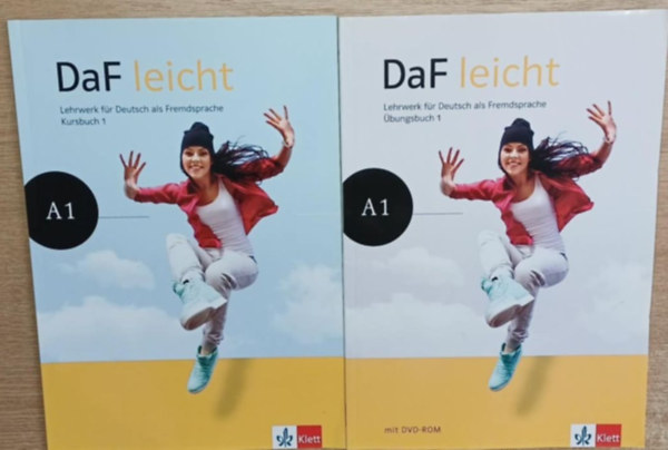 DaF leicht - Lehrwerk für Deutsch als Fremdsprache Kursbuch 1 + Lehrwerk für Deutsch als Fremdsprache Übungsbuch 1 A1 (dvd melléklettel)