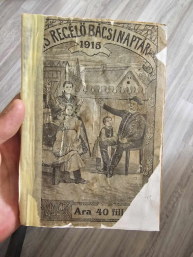 Reg�l� b�csi napt�ra 1915