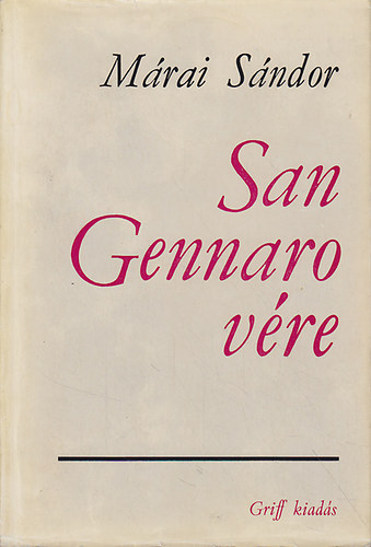 Mrai Sndor - San Gennaro vre