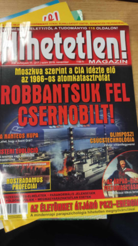 Hihetetlen! magazin (XIX. évfolyam 11. szám (217.) - 2019. november)