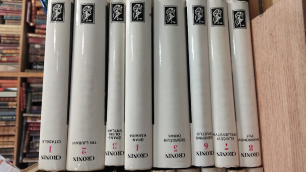 Cronin A. J. Cronin - A. J. Cronin mvei szerbhorvt nyelven (8 ktet)