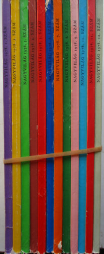 Nagy világ világirodalmi folyóirat 1978 teljes