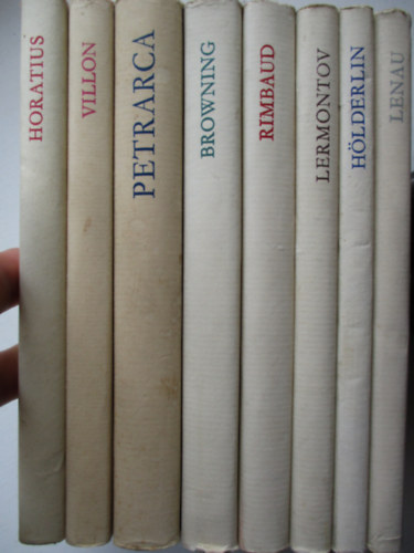 T�bb szerz� - 8 db Lyra Mundi (Nikolaus Lenau versei, stb...)