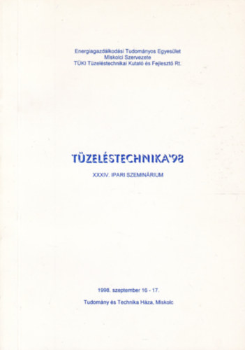 Tzelstechnika '98 (XXXIV. ipari szeminrium)