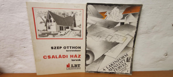 Családi ház tervrajz könyvcsomag