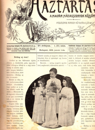 Hztarts (1909. vfolyam) A magyar hziasszonyok kzlnye