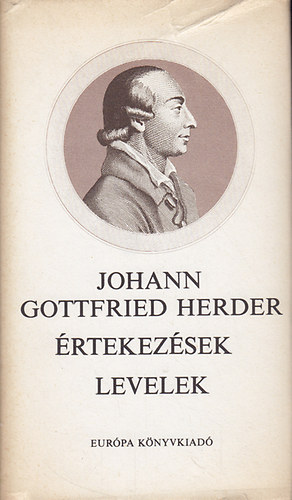 Johann Gottfried Herder - rtekezsek - Levelek