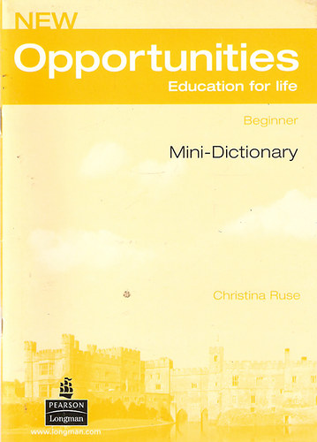 Christina Ruse - Opportunítíes Beginner - Mini-Dictionary