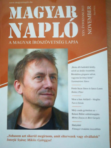 Magyar napl� XXV. �vfolyam 2013 november