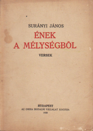 Sur�nyi J�nos - �nek a m�lys�gb�l