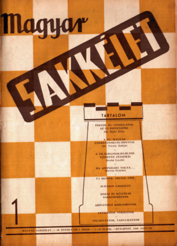 Magyar sakklet 1960. - 10. vfolyam