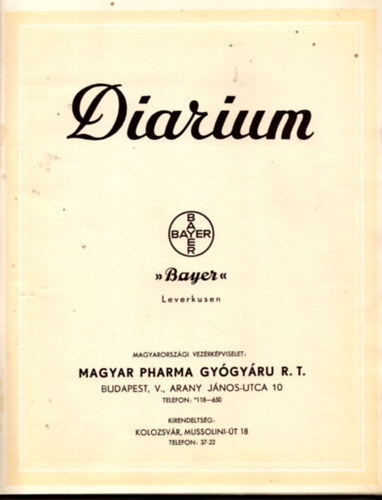 Bayer - Diarium
