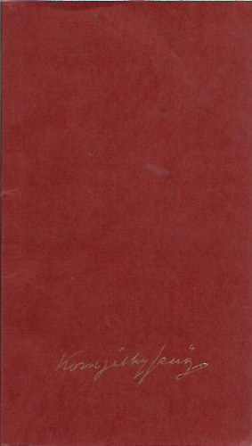 Komj�thy Jen� - Komj�thy Jen� V�logatott versei