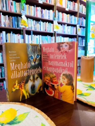 Becker, Marty-Kline, Carol Canfield-Hansen - Megható könyvcsomag 2 darabos: Megható történetek nagymamákról és nagypapákról, Megható állattörténetek