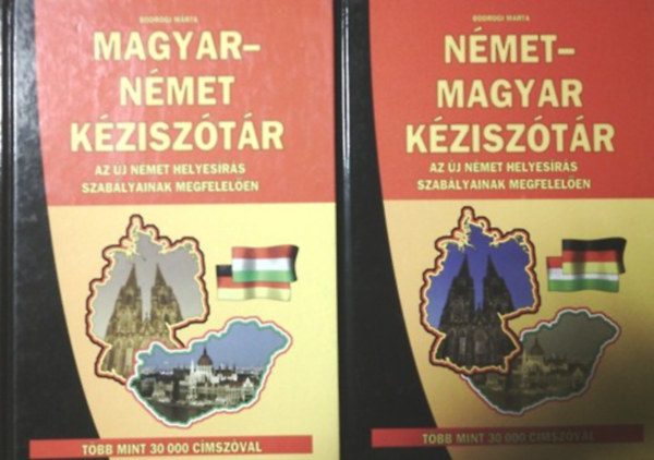 Bodrogi Mrta  (szerk.) - Nmet-magyar / magyar-nmet kzisztr (2 ktet)