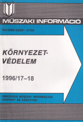 Schnviszky Lszl - Mszaki Informci - Krnyezetvdelem 1996. 17-18