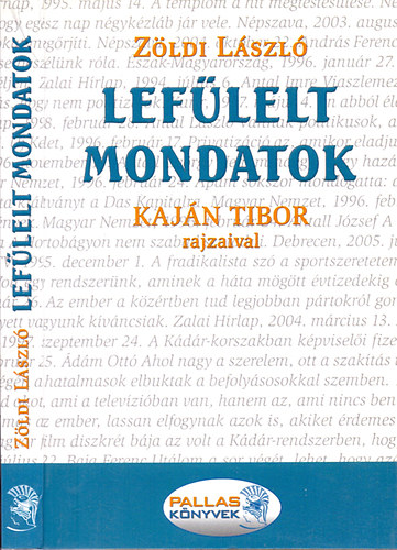 Zldi Lszl - Leflelt mondatok