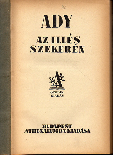 Ady Endre - Az Ills szekern