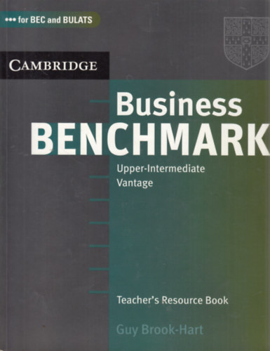 Guy Brook-Hart - Business Benchmark Upper-Intermediate Vantage - Teacher's Resource Book