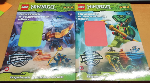 The Lego Group - 2 db Ninjago: Masters of Spinjitzu magazin: Nindzsk a Hypnobraik ellen + Nindzsk a Venomarik ellen