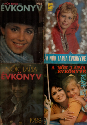 4 db Nk lapja vknyv: 1974, 1978, 1986, 1988.