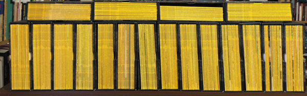 19 évfolyam National Geographic folyóirat díszdobozban 2003-2021. (Hiányzik: 2003. Január, Február / 2007. Április / 2014. Október)