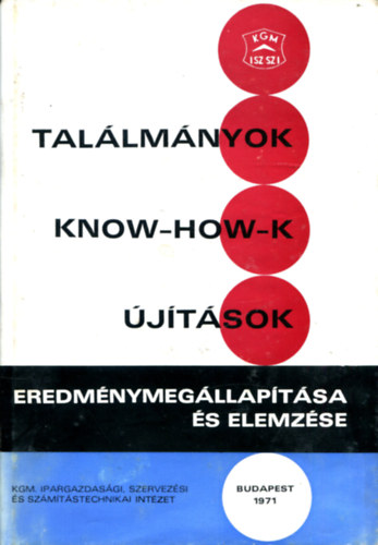 Dr. Bujts Lszl - Tallmnyok , know-how-k, jtsok eredmnymegllaptsa s elemzse