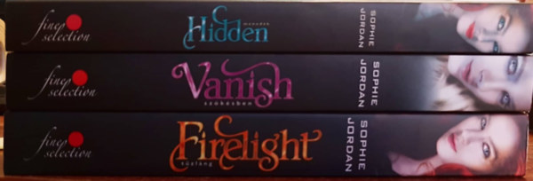Sophie Jordan - T�zl�ng-tril�gia 1-3. (Firelight - T�zl�ng, Vanish - Sz�k�sben, Hidden - Mened�k)