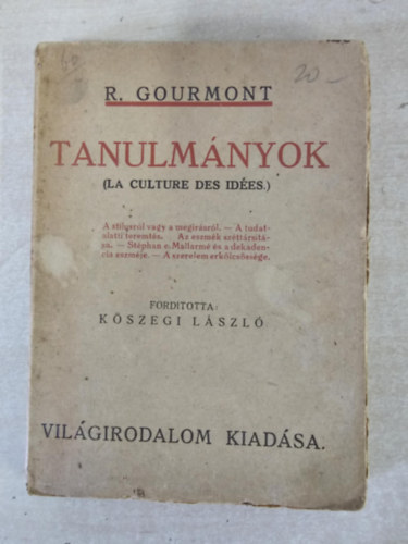 Remy de Gourmont - Tanulmnyok