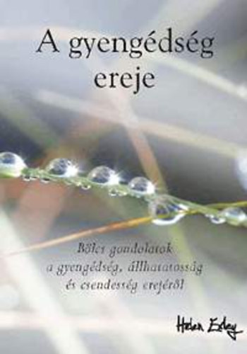 SZERKESZTETTE Helen Exley - A gyeng�ds�g ereje - (B�lcs gondolatok a gyeng�ds�g, �llhatatoss�g �s csendess�g erej�r�l)