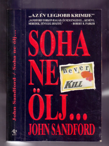 John Sandford - Soha ne ölj...(Never kill)