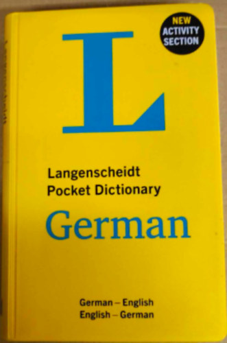 Langenscheidt Pocket Dictionary German