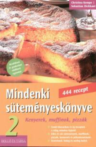 Christina Kempe Sebastian Dickhaut - Mindenki s�tem�nyesk�nyve 2. - Kenyerek, muffinok, pizz�k (444 recept)