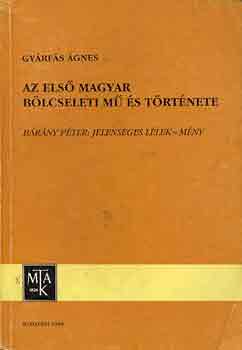 Gyrfs gnes - Az els magyar blcseleti m s trtnete (Brny Pter: jelensges..)