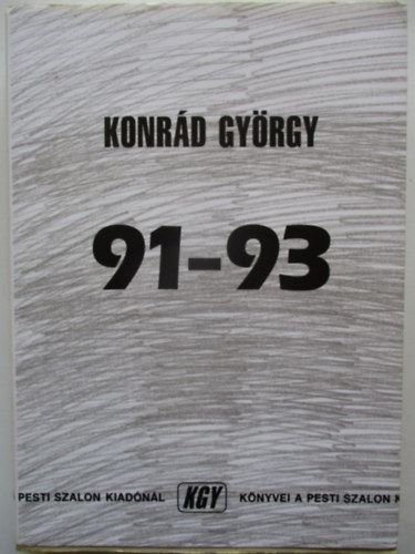 Konr�d Gy�rgy - 91-93