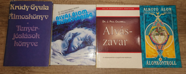 Dr. Goldschmidt Dnes, Dr. J. Paul Caldwell Krdy Gyula - 4 knyv az lomrl, alvszavarrl:lmosknyv/tenyrjslsok knyve, Alvs, lom, lmatlansg,  Alvszavar, Alkot lom - lomkontroll