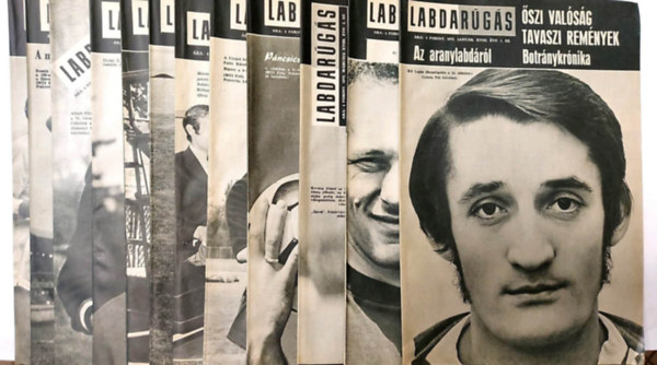 Hoffer Jzsef   (szerk) - Labdargs 1972. ( XVIII. vfolyam 1-12. sz. teljes )