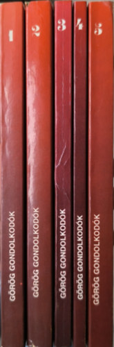 Bodor Andr�s  (ford.) - G�r�g gondolkod�k I-V. (teljes sorozat)
