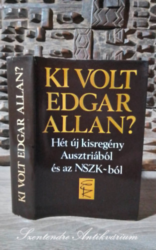 Wolfgang Bauer Gert Jonke Thomas Bernhard Peter Rosei Tankred Dorst Hans Frick Dieter K�hn Gy�rffy Mikl�s  (szerk.) - Wolfgang Bauer: A l�zfej - Gert Jonke: Az eml�k jelene - Thomas Bernhard: J�r�s - Peter Rosei: Ki volt Edgar Allan? - Dieter K�hn: N - Hans Frick: K�kl� �r�n - Tankred Dorst: Klara anyja (H�t �j kisreg�ny Ausztri�b�l �s az NSZK-b�l -