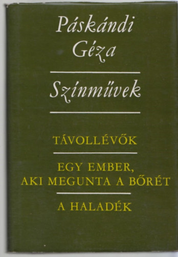 Pskndi Gza - Sznmvek (Pskndi)