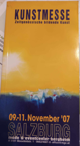 Kunstmesse Zeitgen�ssiche bildende Kunst - 09.-11. November '07 Salzburg