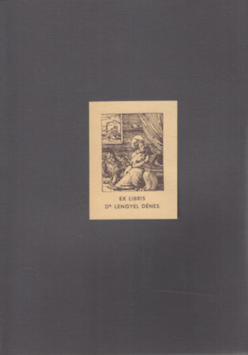 Ex Libris Dr. Lengyel Dnes r (eredeti nyomat)