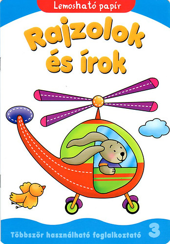 Rajzolok és írok - Többször használható foglalkoztató 3.