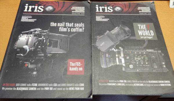 Andy Jones - 2 db Iris 2012 2 + 3 - The Magazine for Broadcast Video & Cinematography Professionals