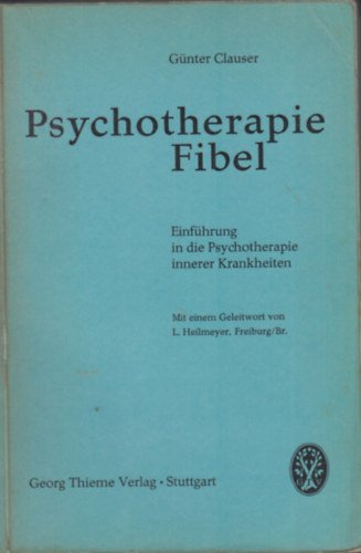 Gnter Clauser - Psychotherapie-Fibel