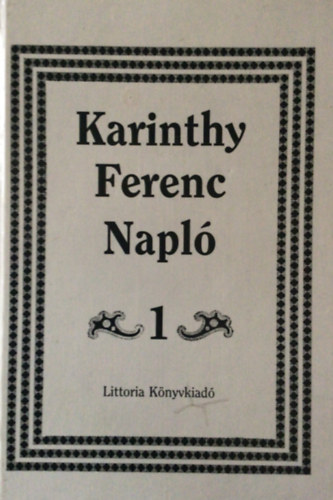 Karinthy Ferenc - Napl 1 - 1967-1969