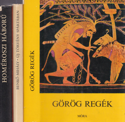 Benk� Mih�ly, Franz F�hmann Trencs�nyi-Waldapfel Imre - 3 db �kori t�rt�nelmi reg�ny: G�r�g reg�k + �j t�rv�ny Sp�rt�ban + Hom�roszi h�bor�