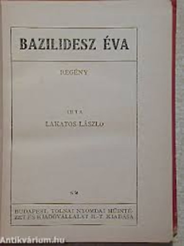 Lakatos Lszl - Bazilidesz va